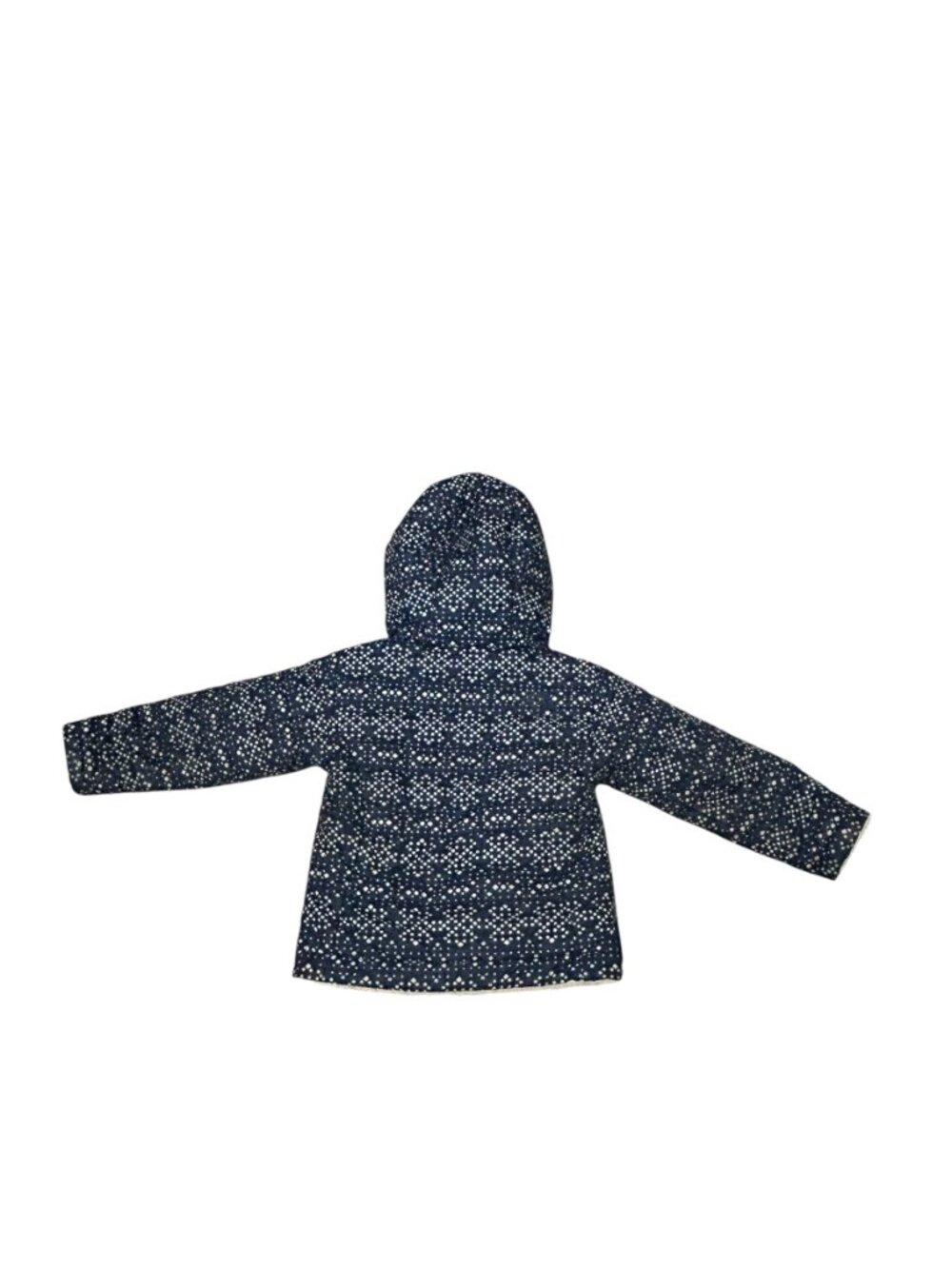 The North Face Toddler Hooded Jacket Navy Blue - Picture 5 of 5